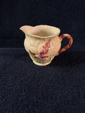Vintage Carlton Ware Creamer Hand-Painted Foxglove Pattern Made in England